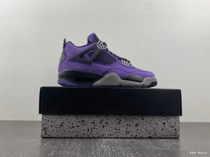 Kick Theory Purple Scott Air Travis 4 Jordan Suede x 0604